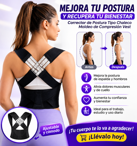 CHALECO CORRECTOR DE POSTURA